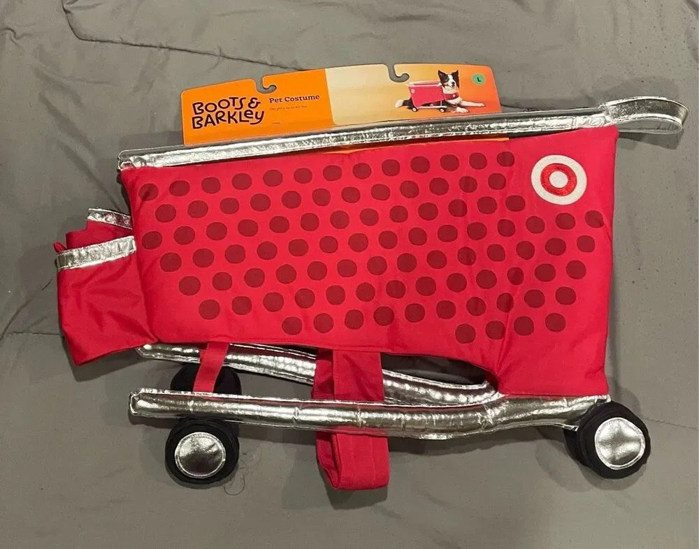 Boots and Barkley Target Cart Large Dog Costume New